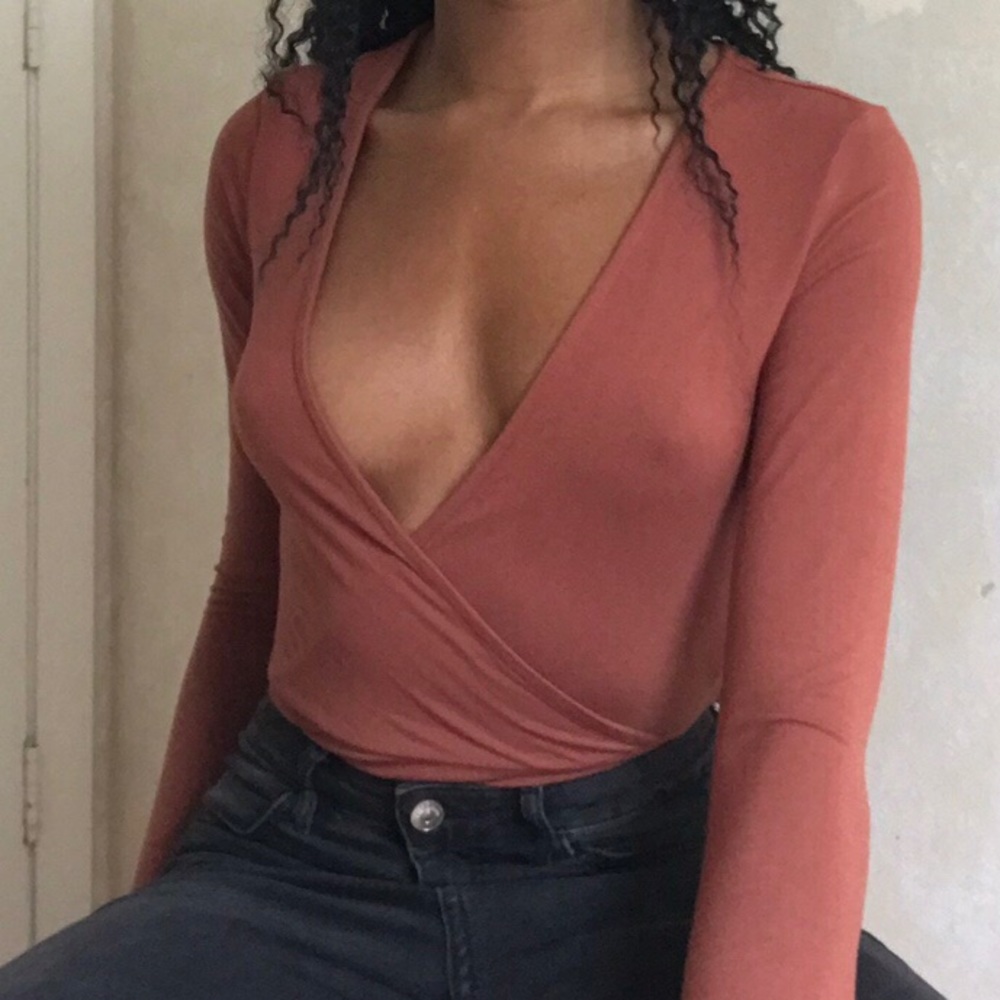 Surplice Bodysuit